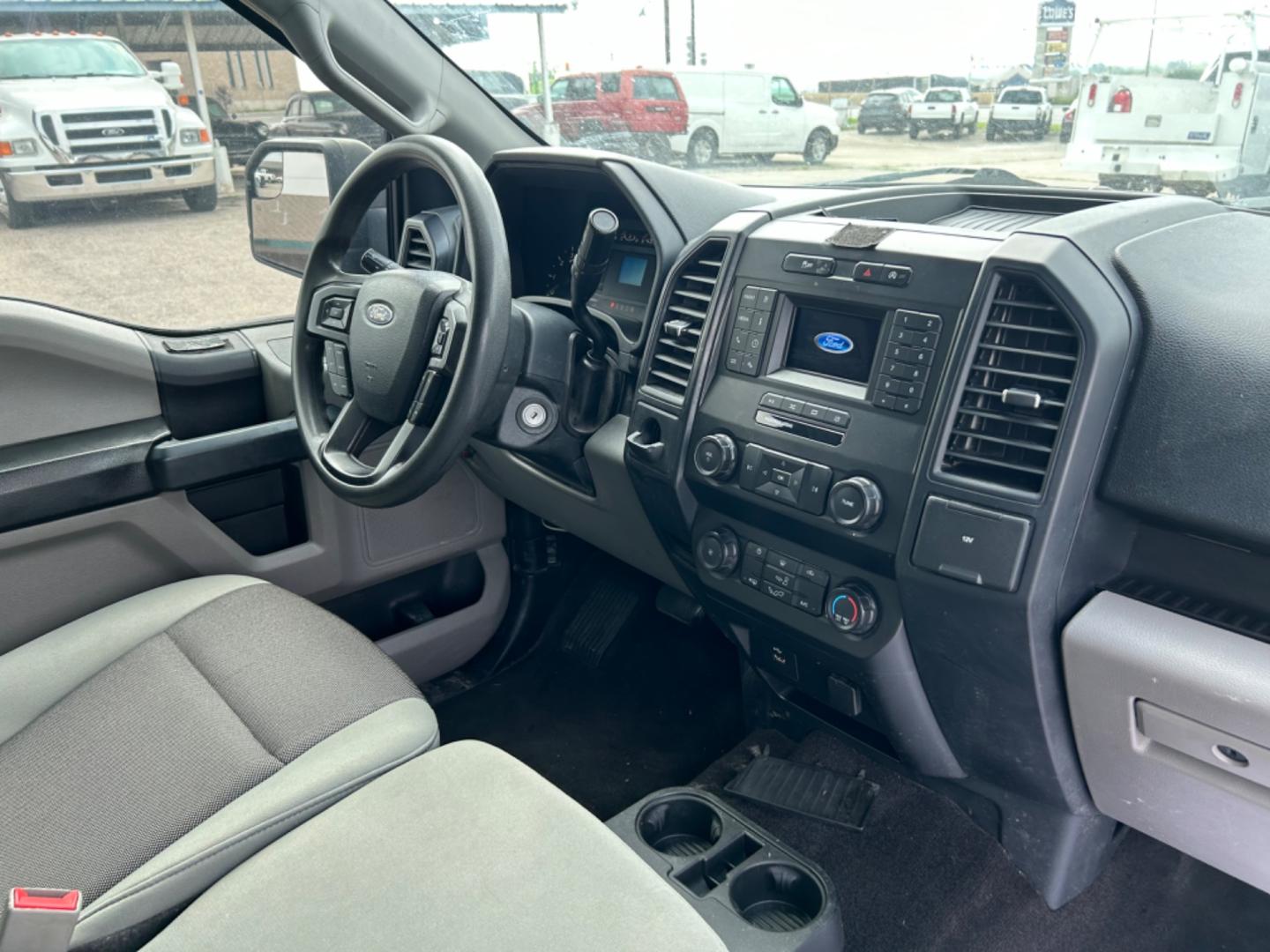 2019 White Ford F-150 (1FTEW1C55KK) with an 5.0L V8 F DOHC 32V engine, Automatic transmission, located at 1687 Business 35 S, New Braunfels, TX, 78130, (830) 625-7159, 29.655487, -98.051491 - Photo#3